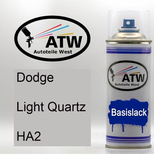 Dodge, Light Quartz, HA2: 400ml Sprühdose, von ATW Autoteile West.